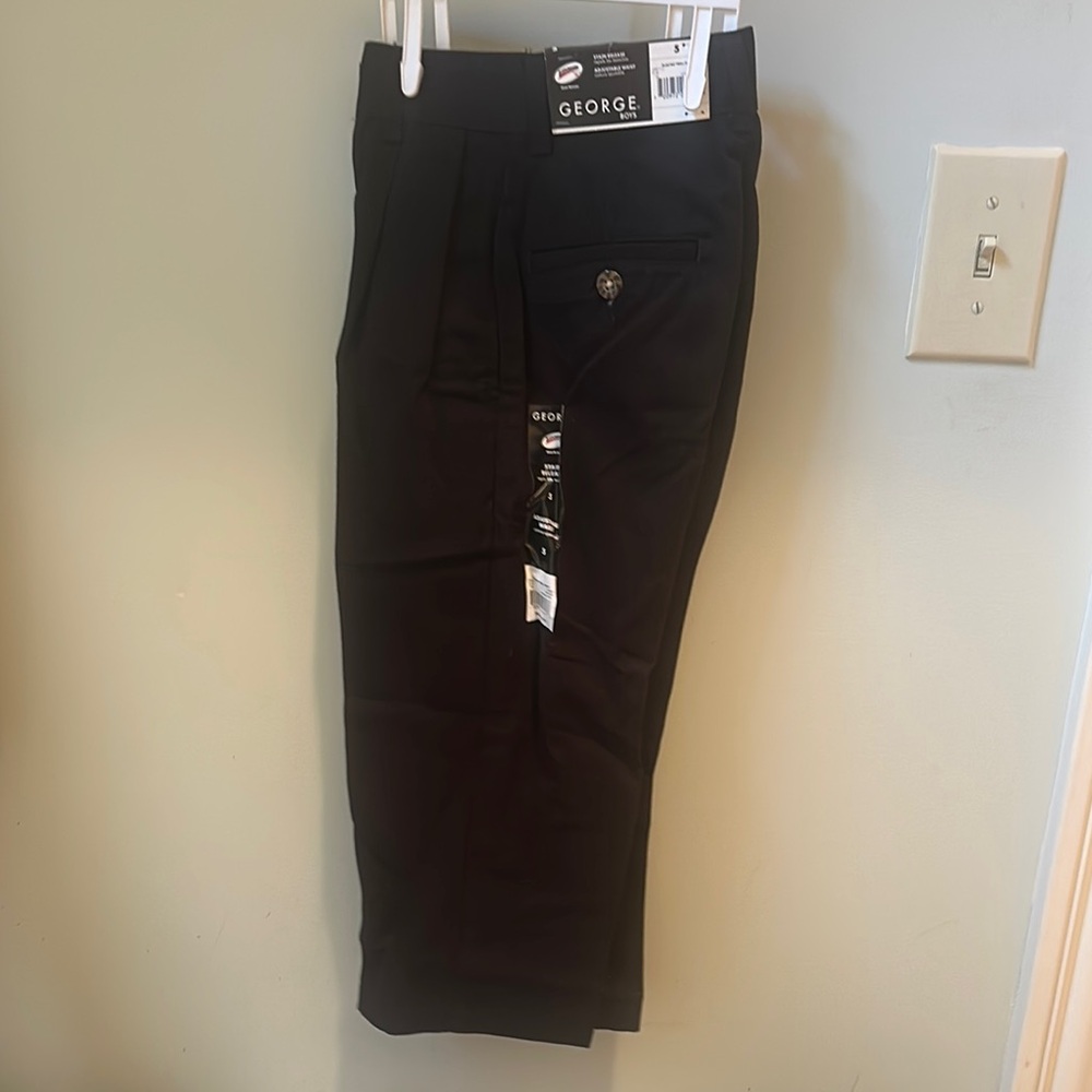 George Boy’s Size 5 Black Pants